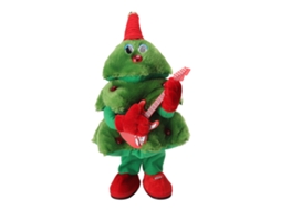 Brinquedo Pelúcia Árvore Natal Elétrica Música Luz