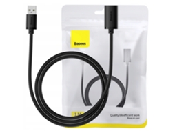 Cabo De Extensão Baseus Usb 2.0 1,5m Para Iphone E Computador Android