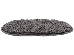 Tapete Absorvente de Sujidade para Sleeper 3 66X42Cm Cinza Esc