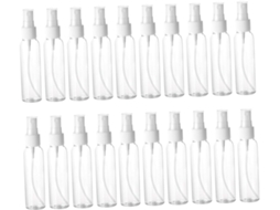Frascos De Spray Recarregáveis, Frascos De Spray Em Miniatura Reutilizáveis, Pacote Com 20 Unidades Em Pet