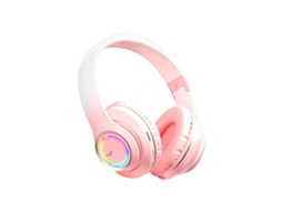 Fone De Ouvido Bluetooth Com Luz De Cor Gradiente, Fone De Ouvido Sem Fio Popular Para Jogos Ly Ebike