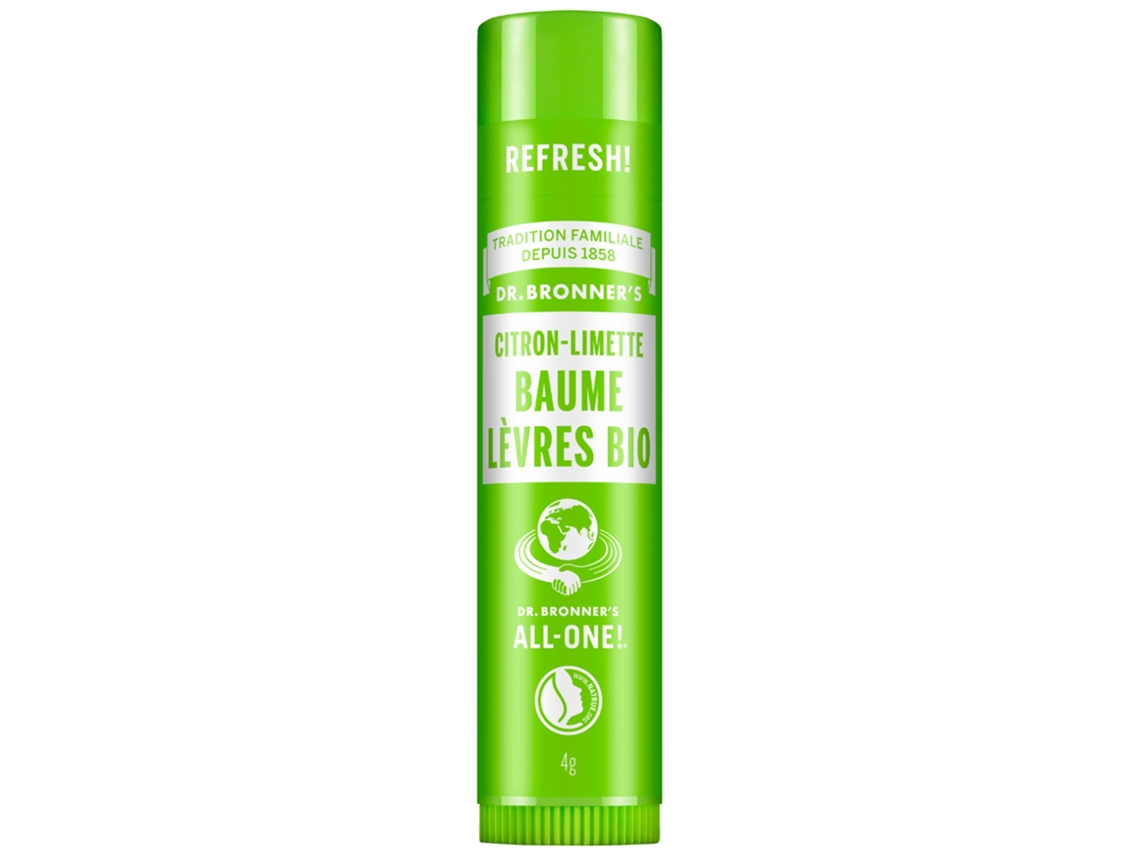 Bálsamo Labial Bio 4 g Perfume: Limão-Limão DR BRONNER'S