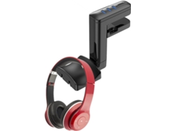 Suporte Para Fone De Ouvido Generico Com Hub Usb E Clipe Para Cabo