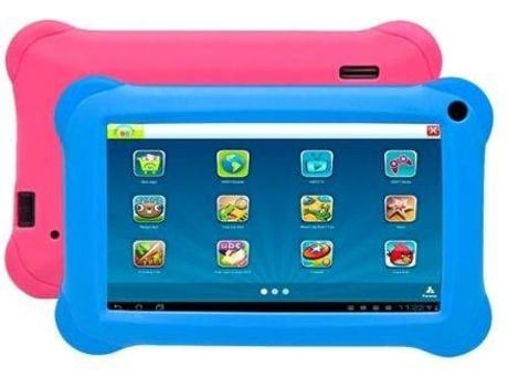 Tablet Infantil DENVER TAQ-T10383K (10.1'' - 16 GB - 1 GB RAM - Wi-Fi - Azul e Rosa)