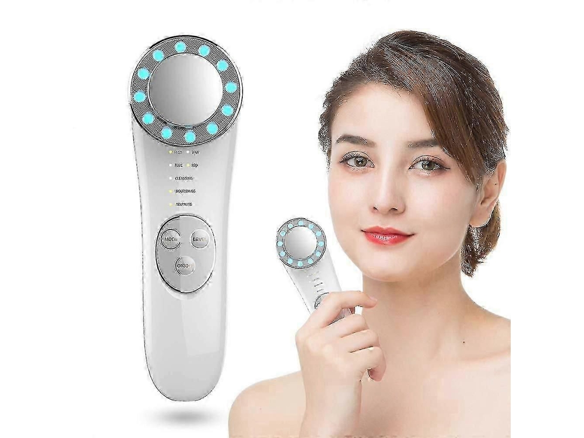 Massageador Facial Aparelho de Limpeza e Lifting 7 em 1 Alta Frequência GOKOCO