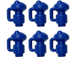 Rebe tapa Protectora para Trampolín 6 Piezas Tapa de Poste 28 Mm Resistente Y Impermeable