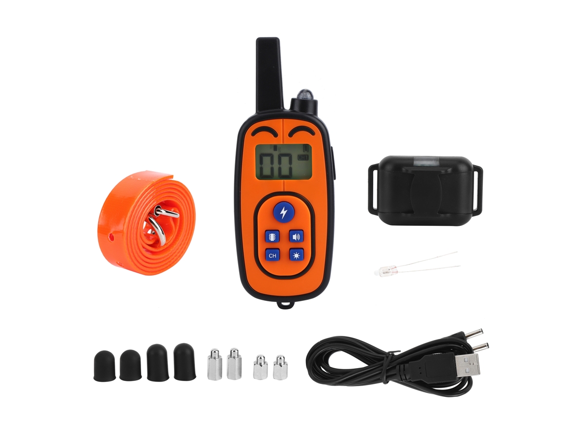 Colar de treinamento para cães à prova d'água com controle remoto | S/MARCA