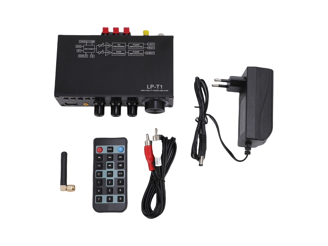 Amplificador Estéreo LAXISCREED 2.1 Bluetooth 5.1