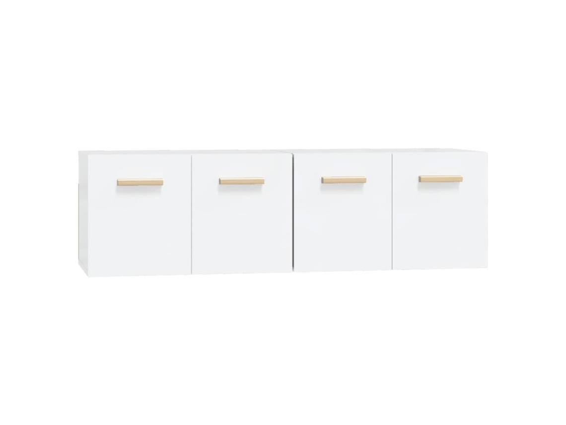 Armário de Parede, 2 Pcs, 60x36,5x35 Cm, Madeira Processada, Branco MAISON EXCLUSIVE