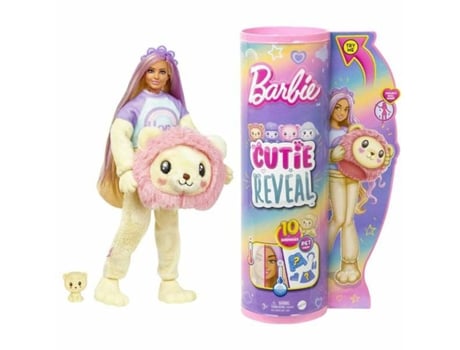 Boneca Barbie Cutie Reveal Leão (Idade Mínima Recomendada:  3 anos)