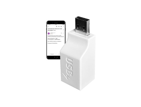 Usby Detector De Corte Elétrico Usb Para Sistemas Domésticos 56x23x22mm Cor Branca Controllocasa (5v)