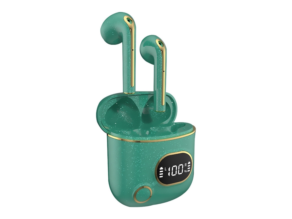 Auriculares True Wireless Bluetooth Verde