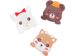 Conjunto De 15 Ímãs Geladeira Em Pvc Formato Cachorro, Acessório Decorativo E Funcional Para Cozinha Escritório