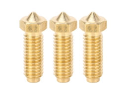 Kit Bico Latão 3d Para Anycubic Kobra 2 Pro Maximum Plus Extruder Hotend 1.75/0.2mm 3pcs