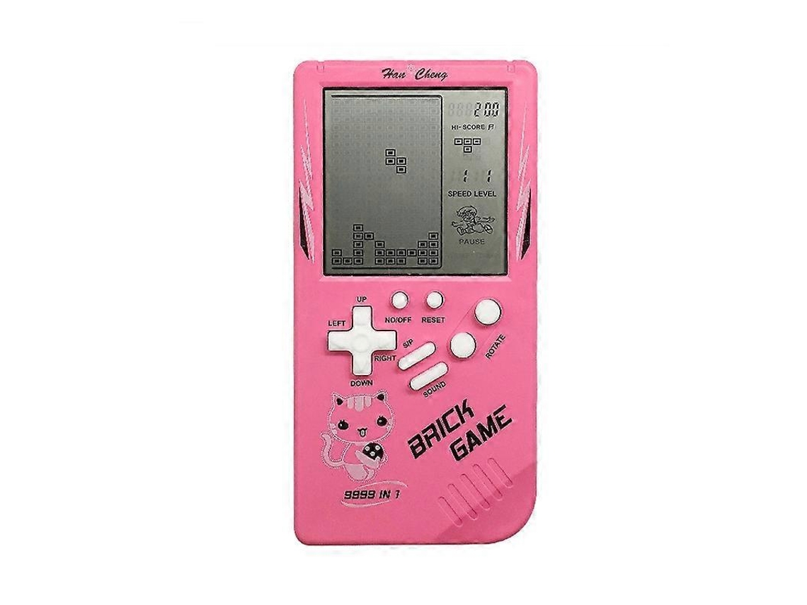 Console De Jogos Retrô Infantil Com Tela Grande Hengjian