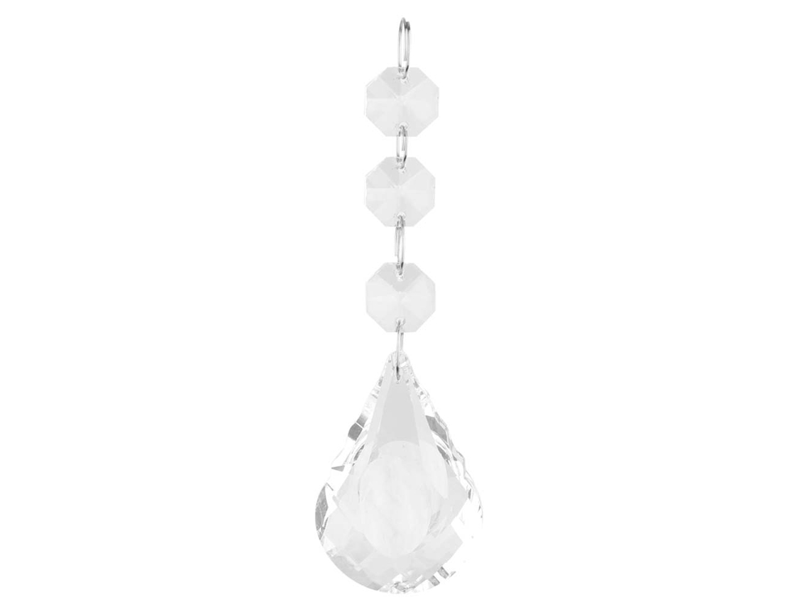 Ornamento De Pérola De Vidro Cristal Para Natal E Casamento