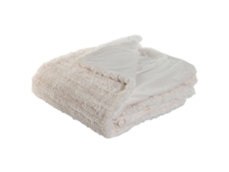 Manta de Poliéster 580 G/m² Cor Cru para Cama, 220 X 240 X 1 Cm ALEXANDRA HOUSE LIVING