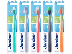 Pack de 5 Escovas de Dentes JORDAN Clean Soft