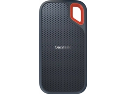 Disco SSD Externo SANDISK Extreme (2 TB - USB 3.1 - 550 MB/s)