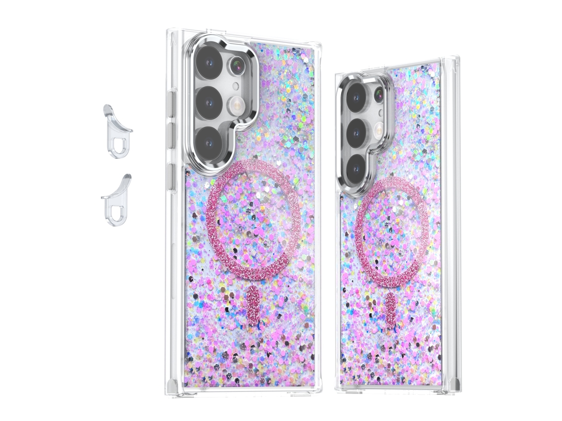Suporte Magnético Anti-queda Para Capa De Celular Samsung Drop Gluerosa-s24