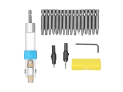Primerox conjunto de Brocas de Contraponto e Bits de Parafusadeira Aço Alta Velocidade Ferramenta Manual