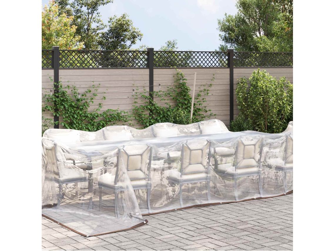 Vidaxl Lona Transparente 7 X 5 M Pe