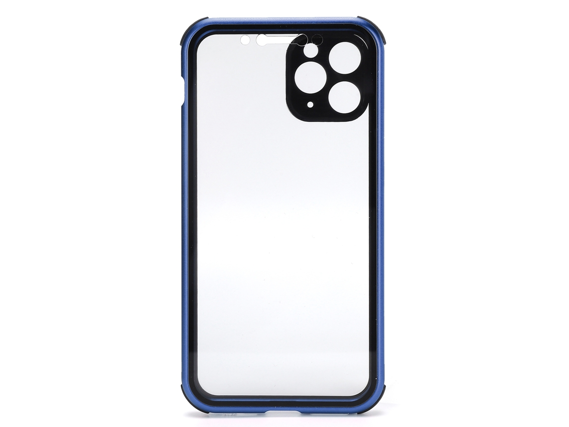 Capa de proteção para iPhone 11 Pro, transparente, magnética EOOCOO