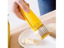 Cortador de Frutas em Aço Inoxidável para Banana, Cortador de Fiambre e Salsicha DUREFORWARD