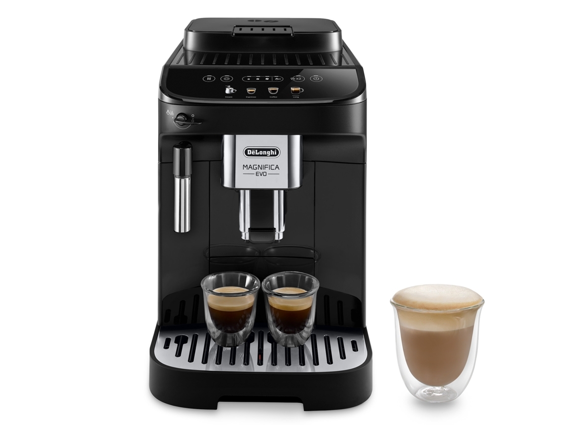 Máquina de Café Automática DELONGHI Magnifica Evo ECAM290.21.B (Outlet Grade A - 15 bar - 13 Níveis de moagem)