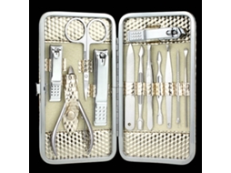 Lurelia Conjunto De Cortadores De Unhas 12 Peças, Em Aço Inoxidável, Para Unhas Grossas, Ergonómico, Antiderrapante, Com Estojo