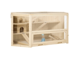 Recinto Modular para Coelhos E-TOWN, com acessórios, 105x70x35cm