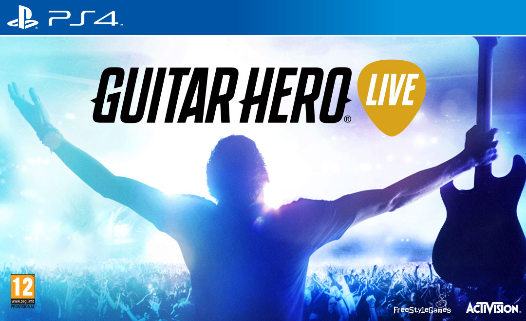 ギターヒーロー ヨーロッパ版　guitar PS4 LIVE LIVE HERO