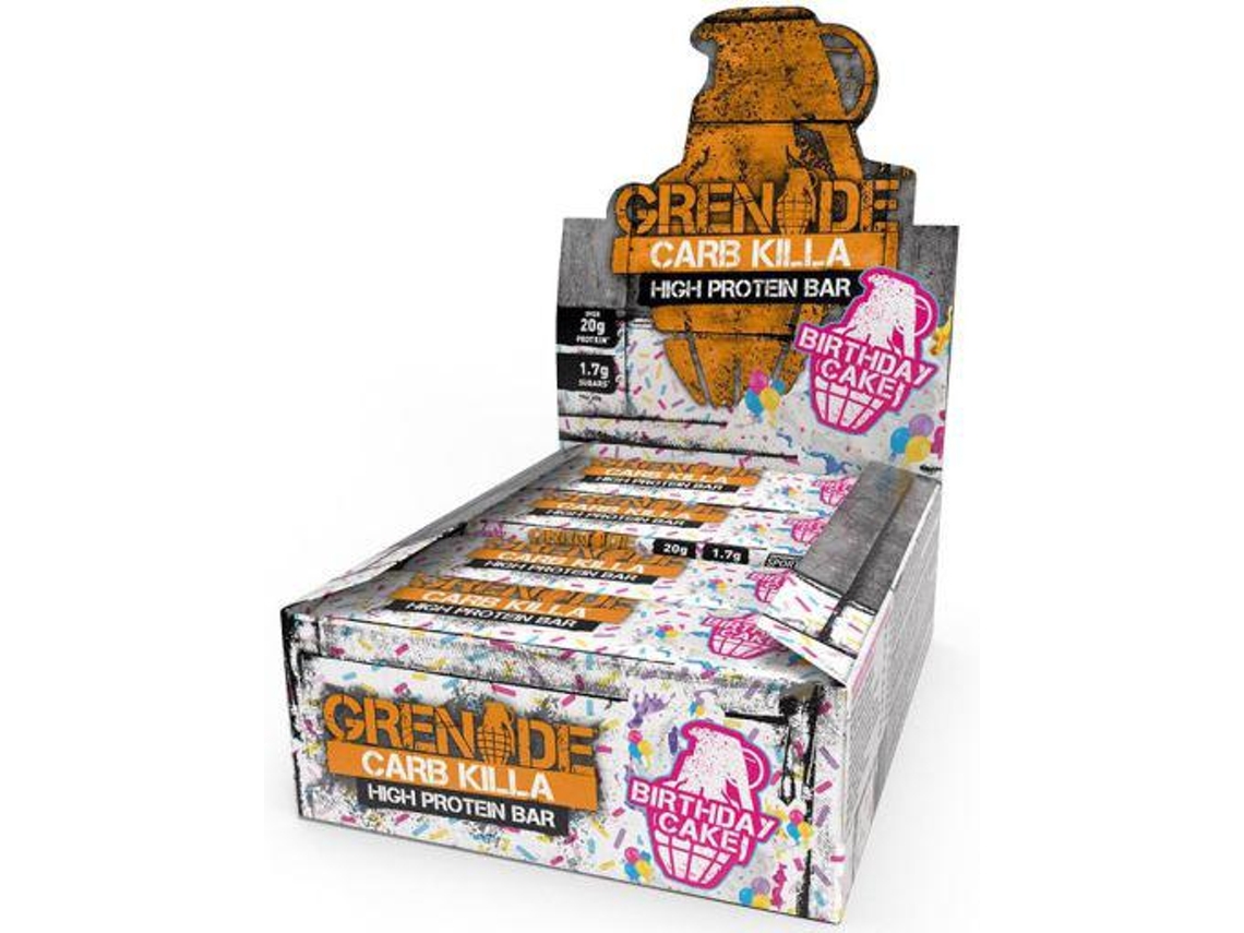 Suplemento Alimentar GRENADE Grenade Carb Killa Birthday Cake 12 Bars