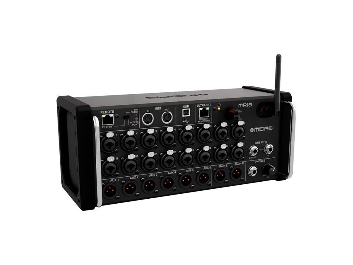 Console De Mixagem Digital Midas Mr18