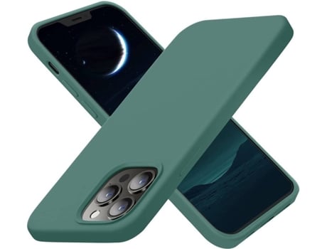 Capa iPhone 13 HONXINM Ultrafina Verde
