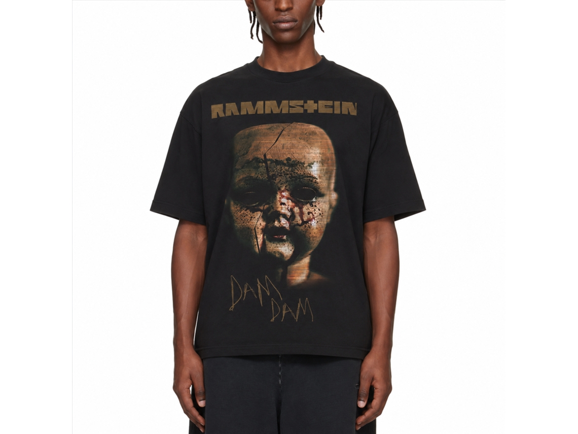 Rockinstone T-shirt Rammstein Band Es Geht Mir Gut Size:xxl