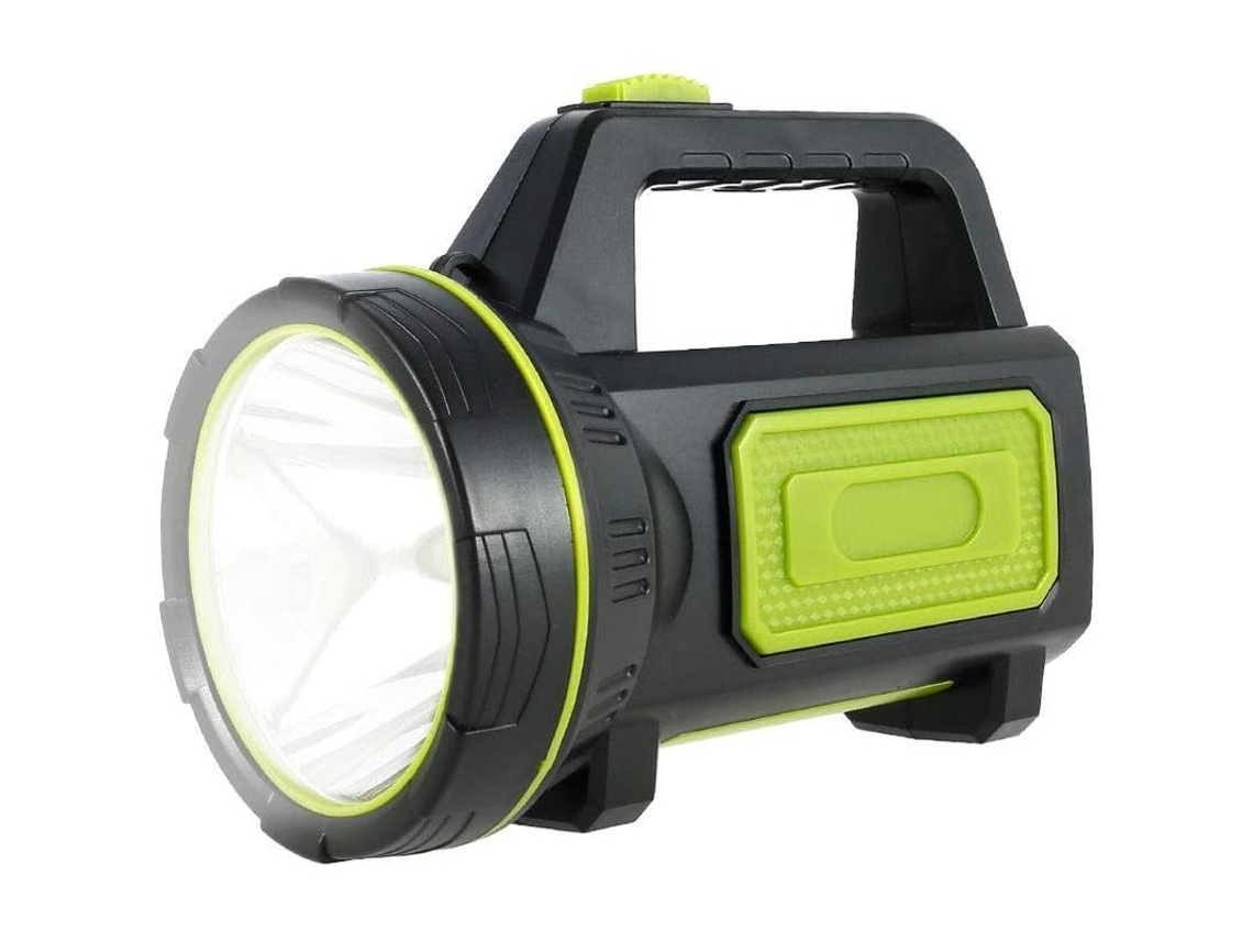 Linterna LED Recargable USB 135000 Lúmenes, Bateria 6000mAh, Impermeável, Sem Luz Lateral com S/MARCA
