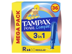 Tampões Compak Pearl Regular Com Aplicador Tampax