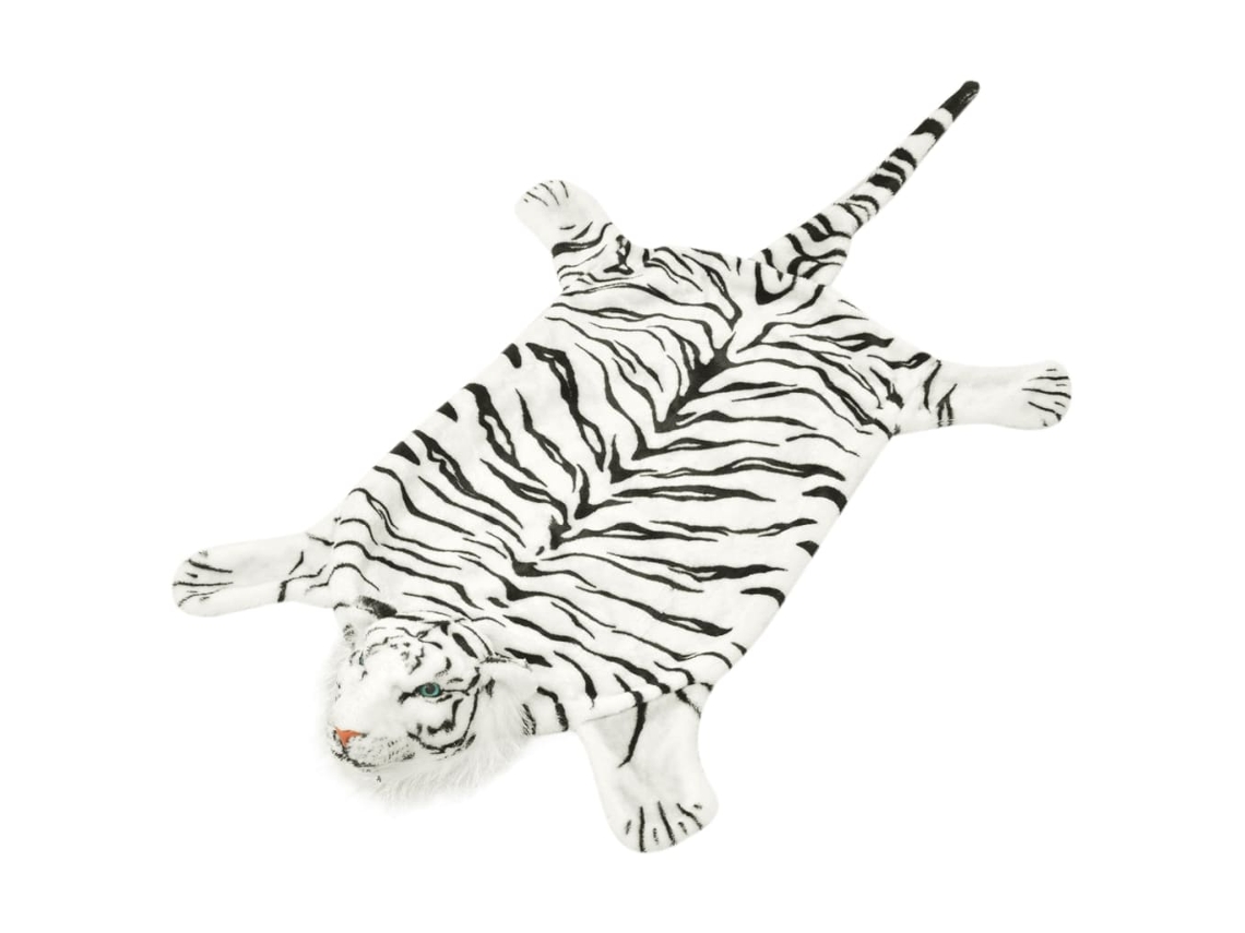 Tapete VIDAXL White Polyester (144 x 78)