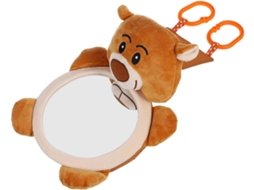 Espelho De Urso Marrom De Pelúcia Para Bebê