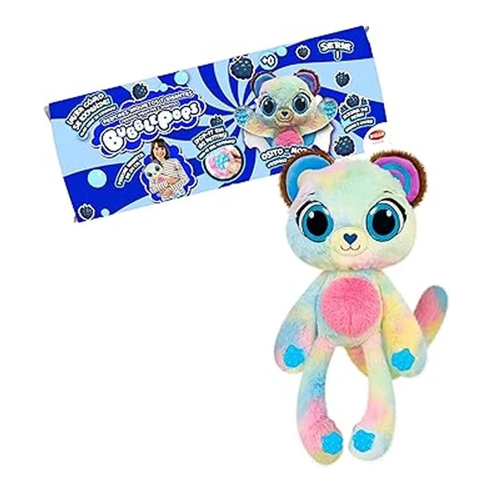 Bizak Bubble Pops Peluche Osito Mora, Expansión Mágica Y Aroma 64492004 Osit.mora Bizakp25