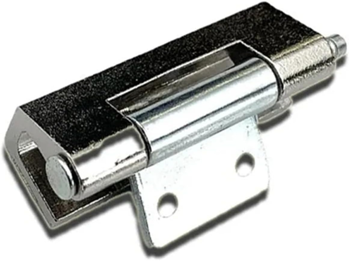 Dobradiça Para Porta De Armário Cl237 Em Liga Zinco Gaveta Cozinha, 1 Peça Niquelada