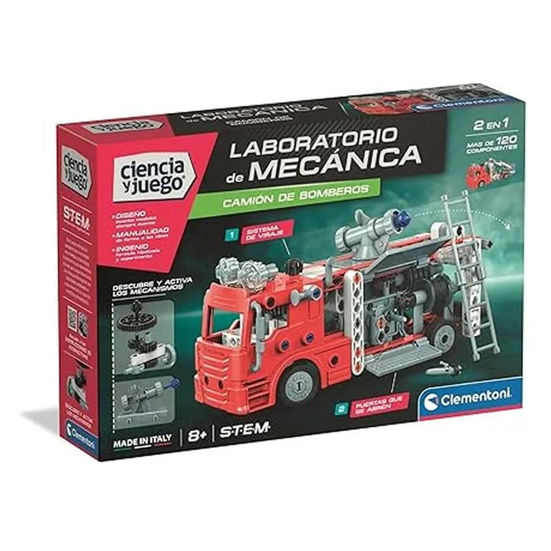 Clementoni Mechanics Camión De Bomberos 55585.7 Clementonip25