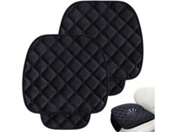 Conjunto De 2 Almofadas Para Assento Carro, Almofada Macia E Acolchoada Para O Motorista Com Base Antiderrapante