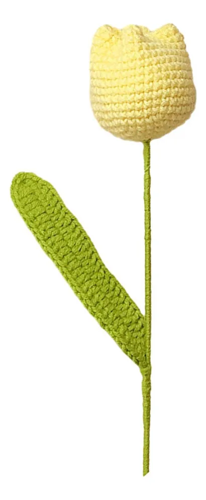 Nova Flor De Crochê, Flor Artificial Para Aniversário Do Solo Emvayotoy
