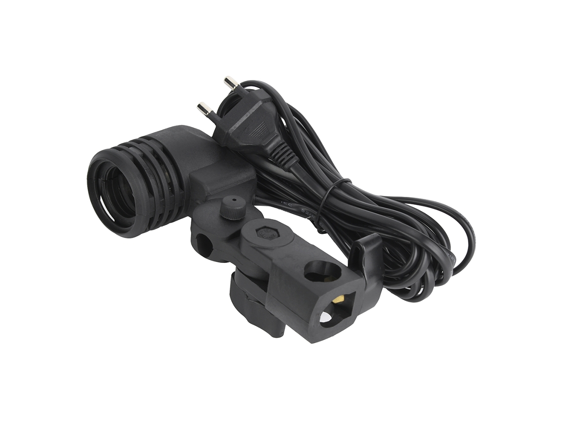 Nicefoto E27 Bulb Holder Lighting Head Photo Photography Studio Light Bracket LAXISCREED