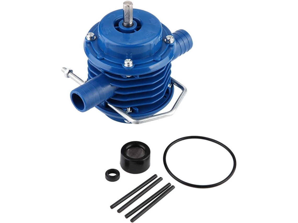 Bomba De Água Para Furadeira Elétrica, Mini Manual Autoescorvante