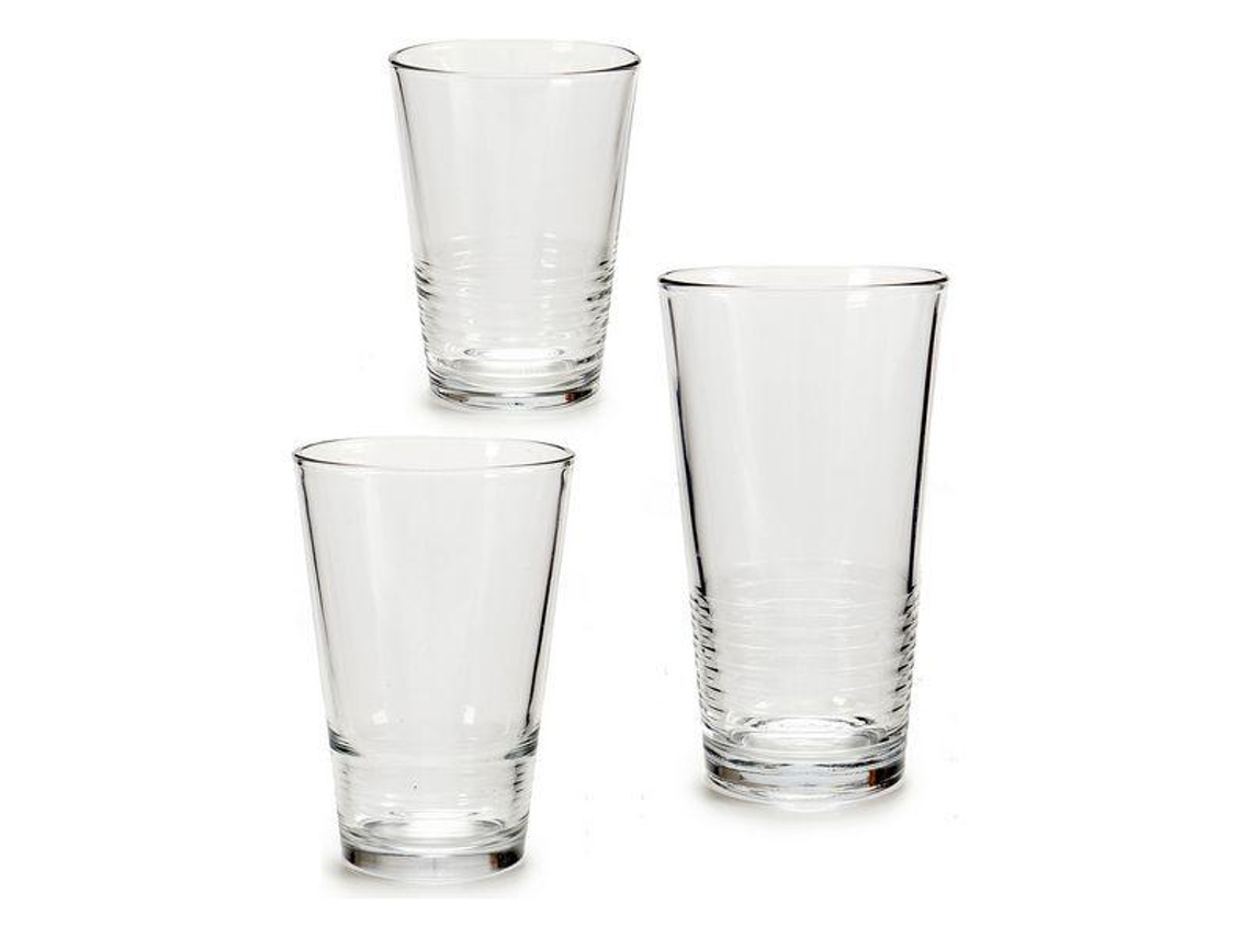 Conjunto De 18 Copos VIVALTO 6 X (51 Cl) / 6 X (34 Cl) / 6 X (23 Cl)