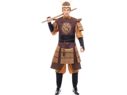 Fato de Homem PARTILANDIA Samurai Lendário Japonês Castanho (Tam.: S)