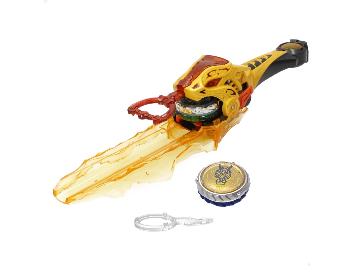 Conjunto Superior Infinity Nado com espada e pião Leopardo Relâmpago COLORBABY